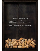 WINE REMOVES STRESS