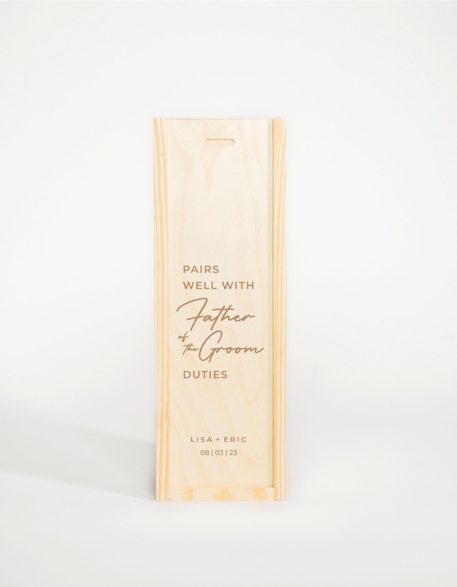 FATHER OF THE GROOM DUTIES