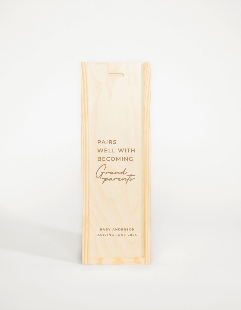 PAIRS WELL WITH BECOMING GRANDPARENTS