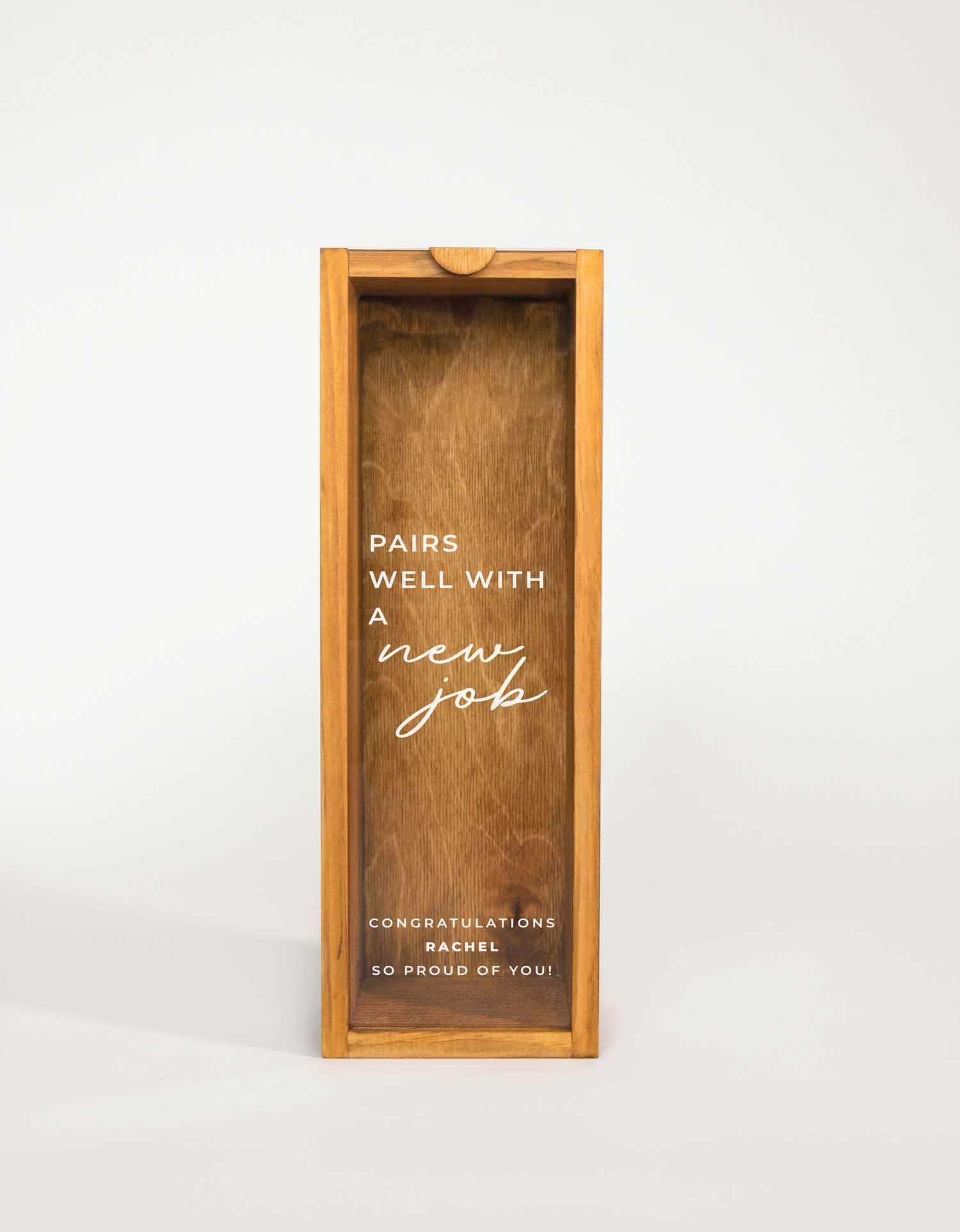 PAIRS WELL WITH NEW JOB