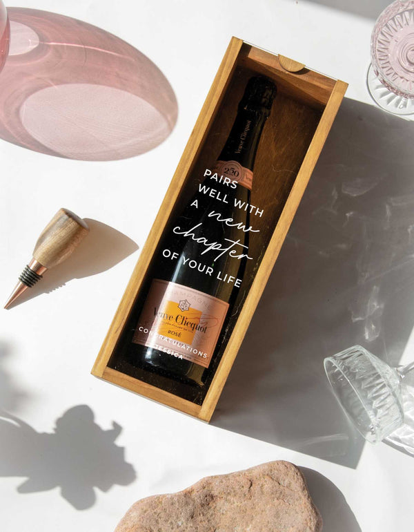 PAIRS WELL WITH NEW CHAPTER