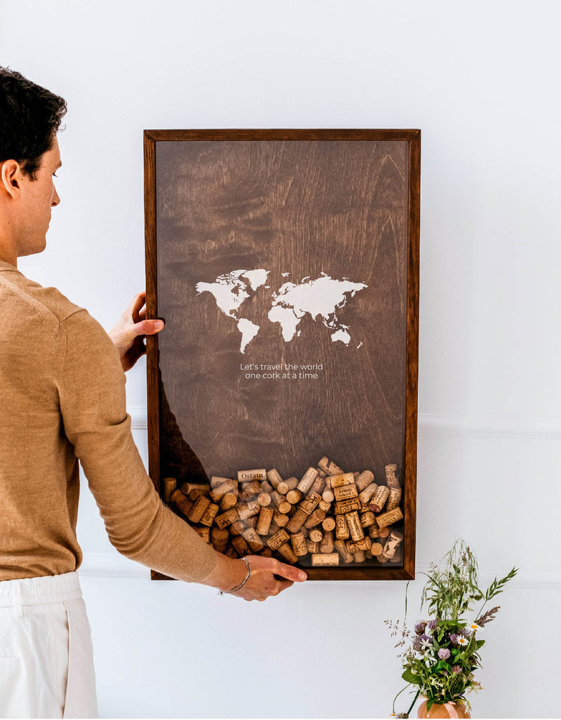 WORLD MAP + YOUR TEXT