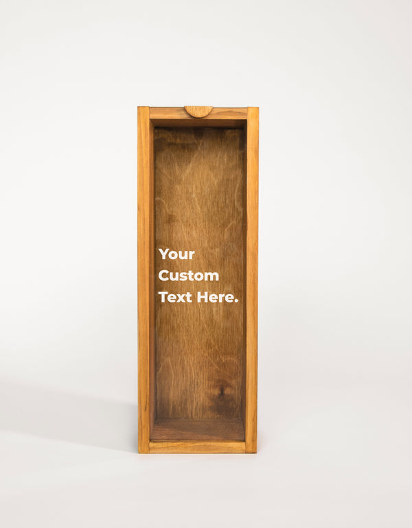 WINEBOX CUSTOM TEXT