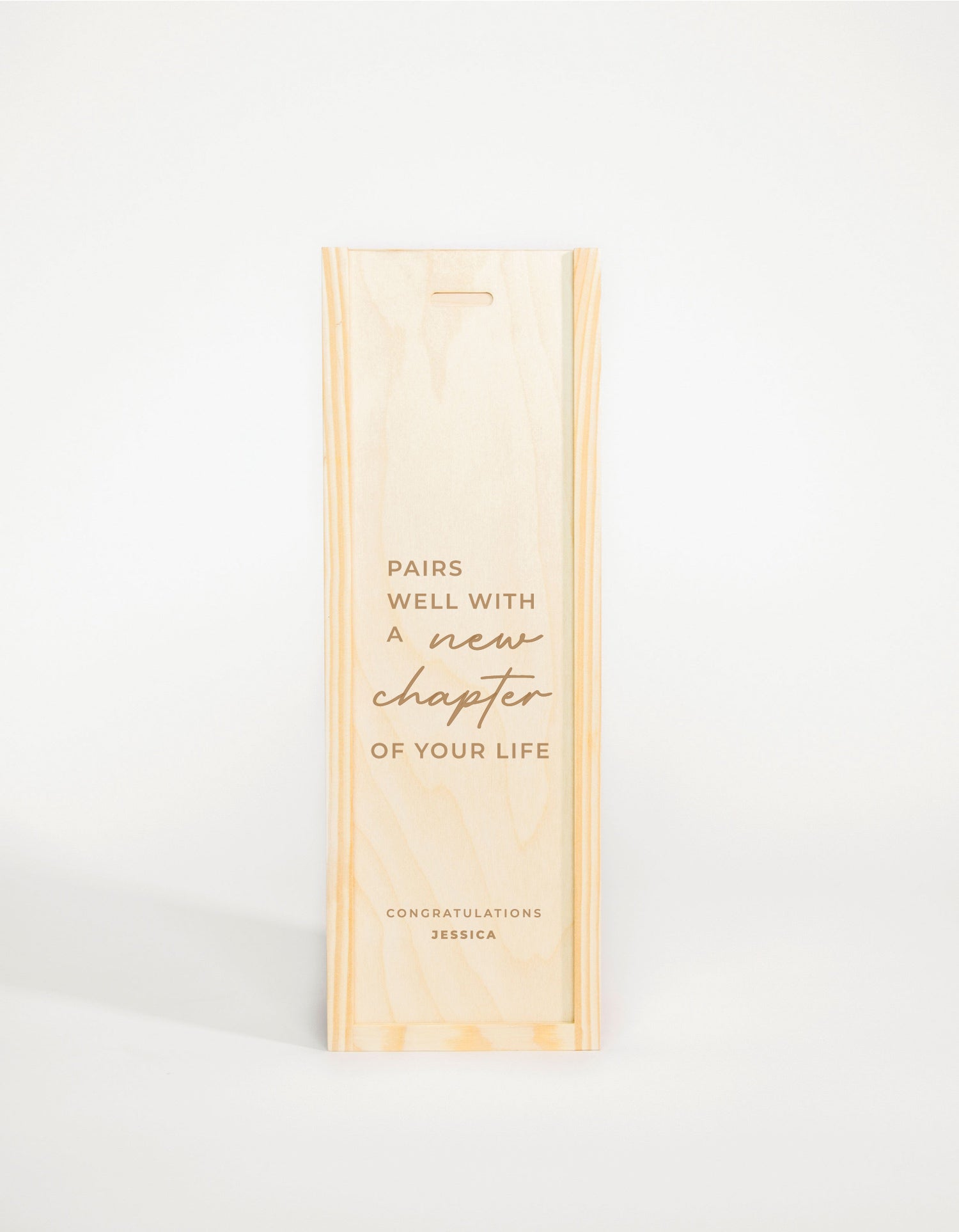 PAIRS WELL WITH NEW CHAPTER