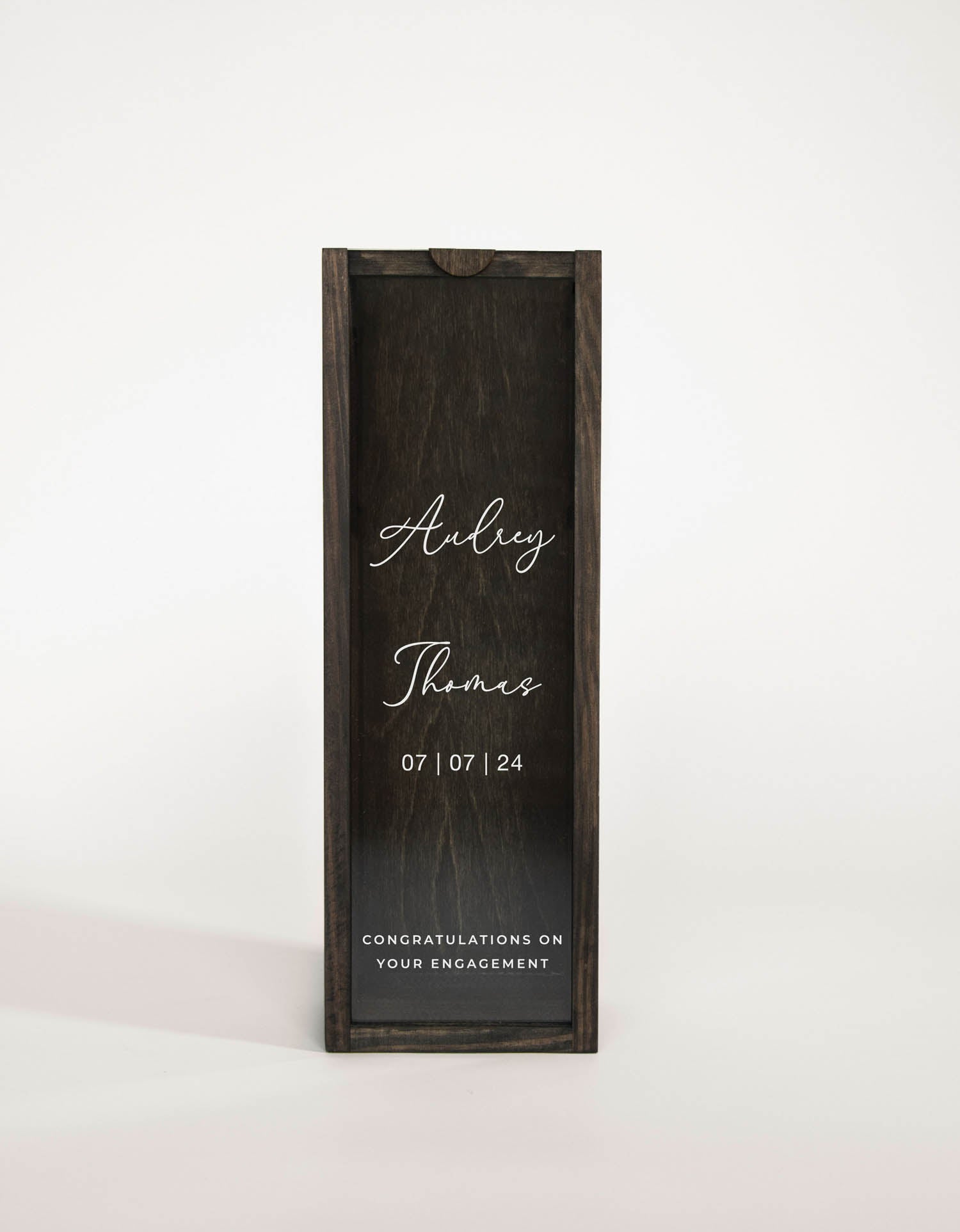 WEDDING COUPLE SCRIPT NAMES + DATE